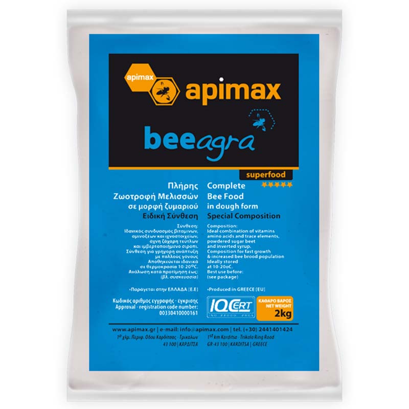 APIMAX® BEEAGRA Super Alimento per Api Fondente 20kg