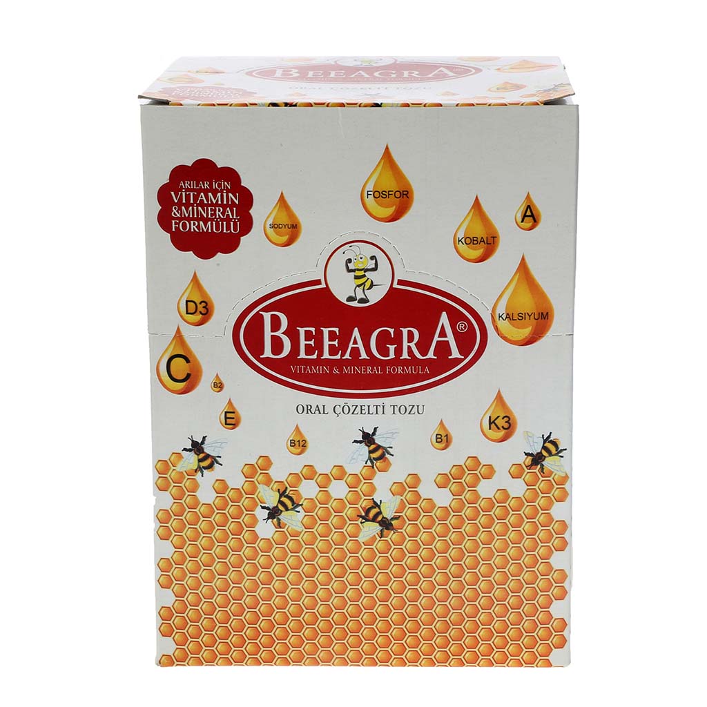 BEEAGRA Integratore alimentare per api con complesso vitaminico e minerale 1 kg